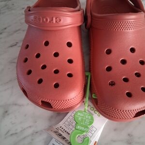 CROCS Adult' Classic Clog in Coral